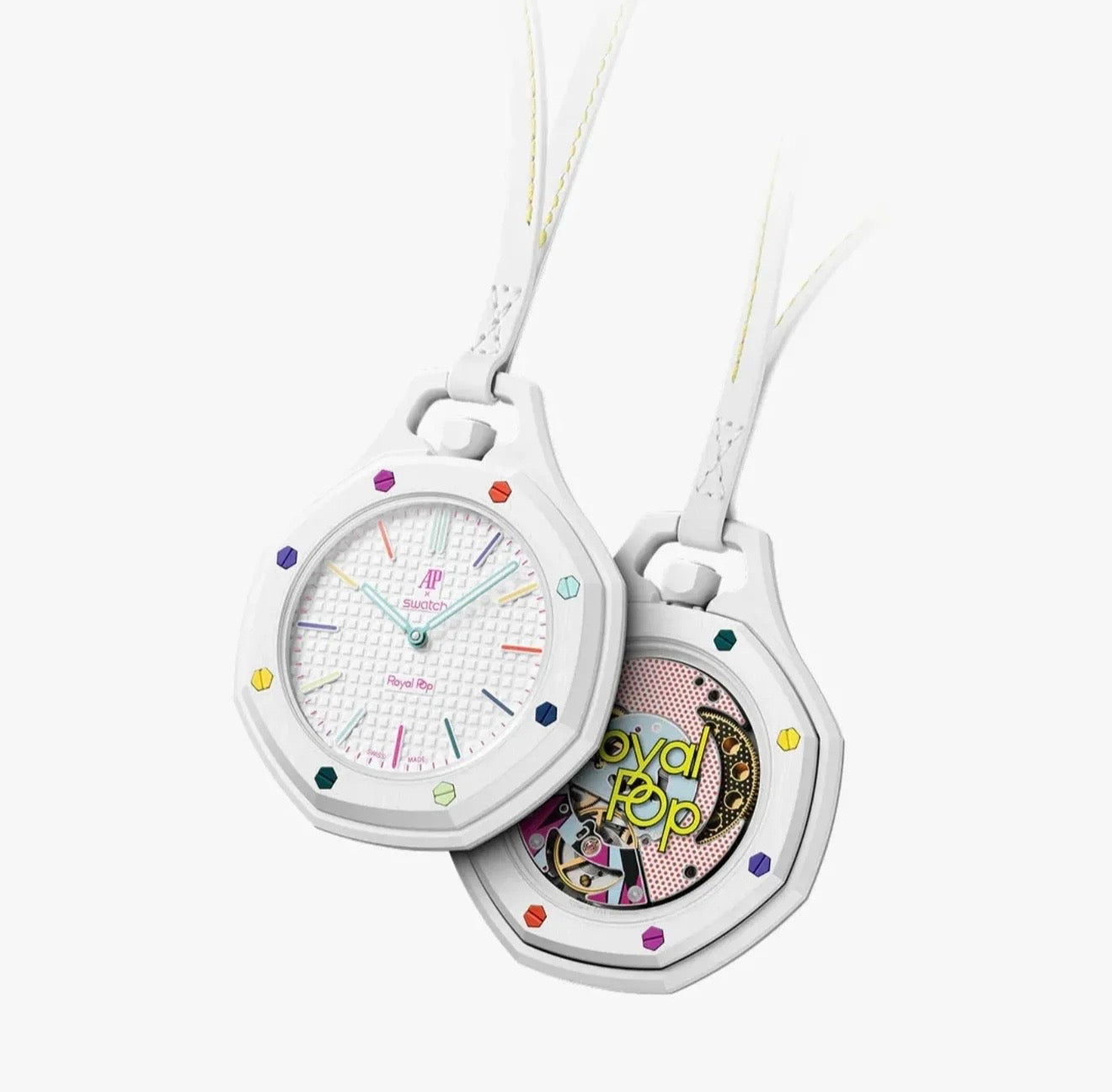 Audemars Piguet x Swatch Royal Pop Huit Blanc