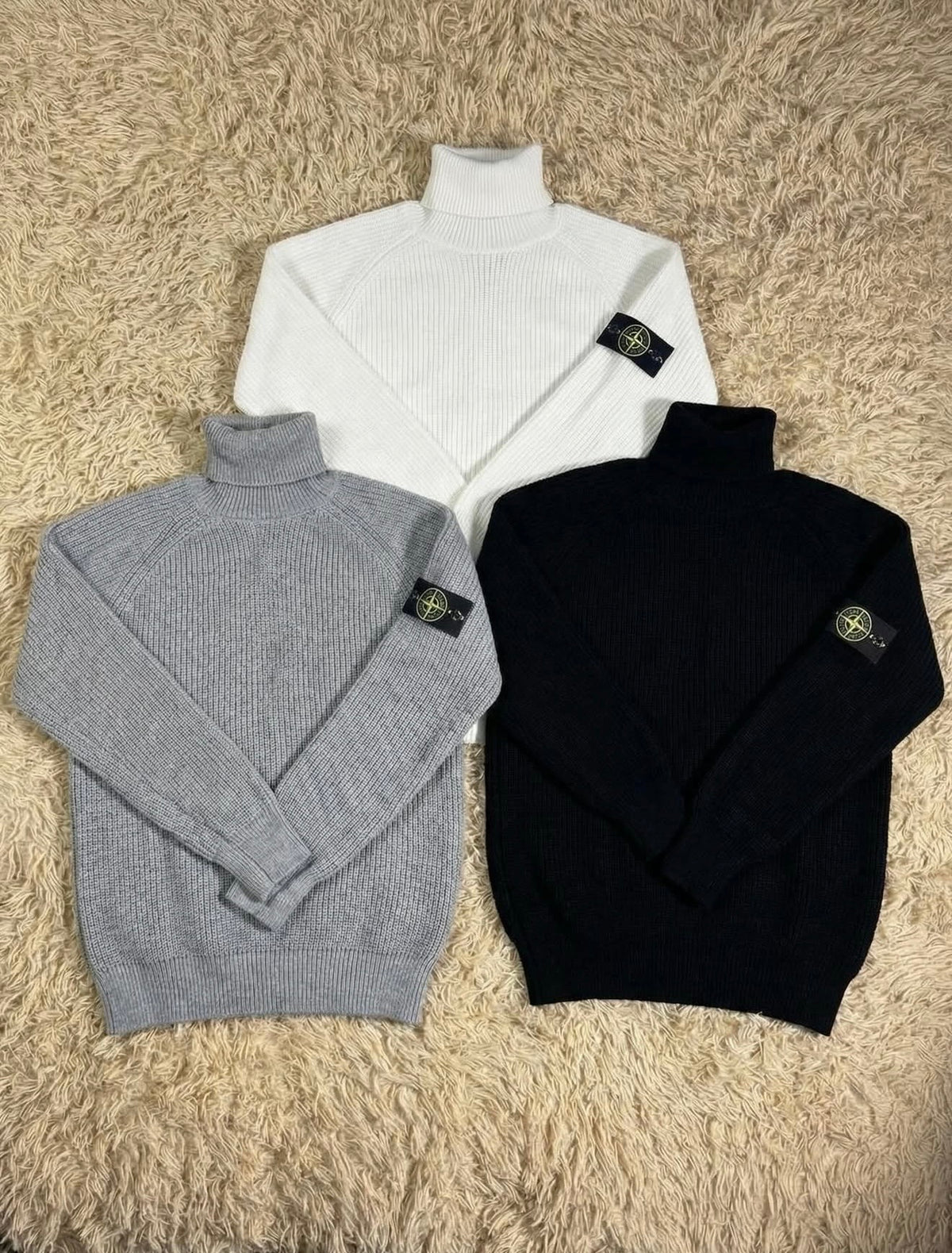 2x1: Maglione Collo Alto Stone Island