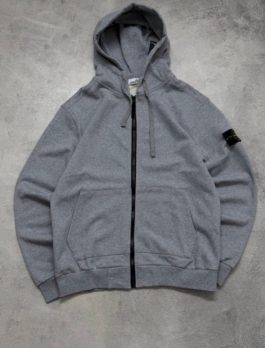 2x1 : Felpa Zip Stone Island Cappuccio