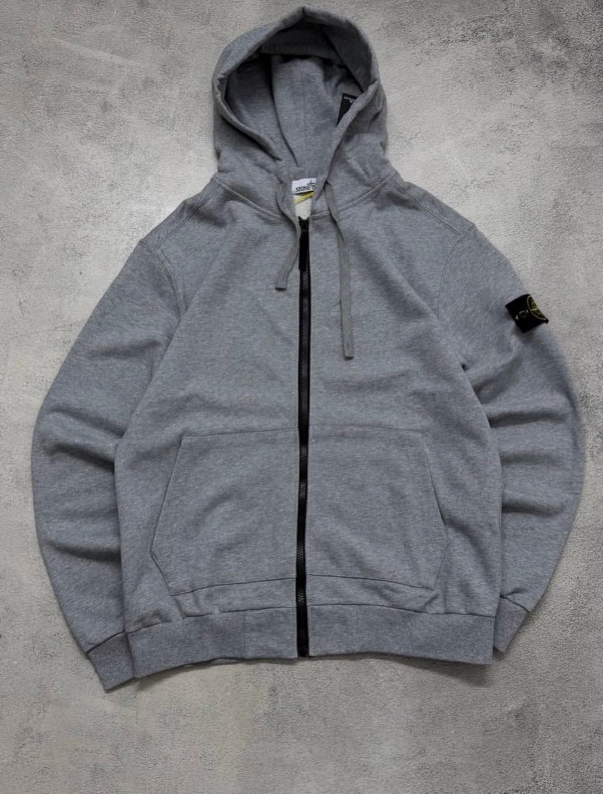 2x1 : Felpa Zip Stone Island Cappuccio