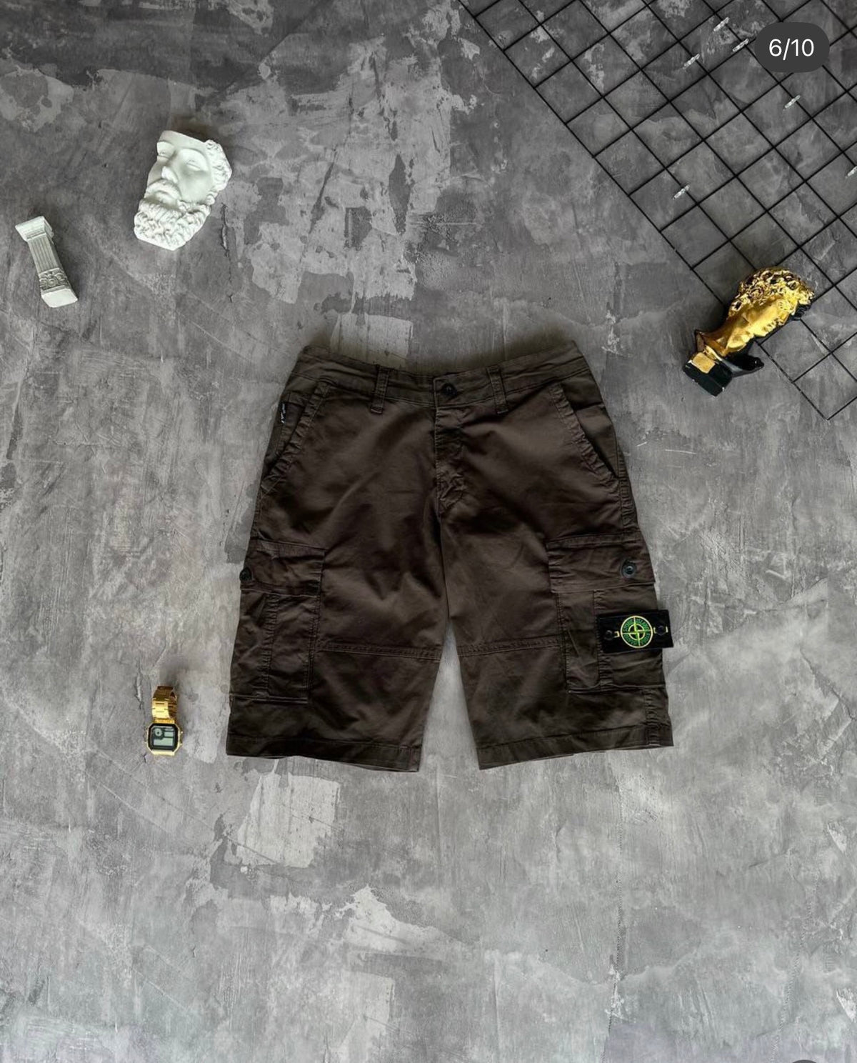 2x1: Short Cargo Stone Island