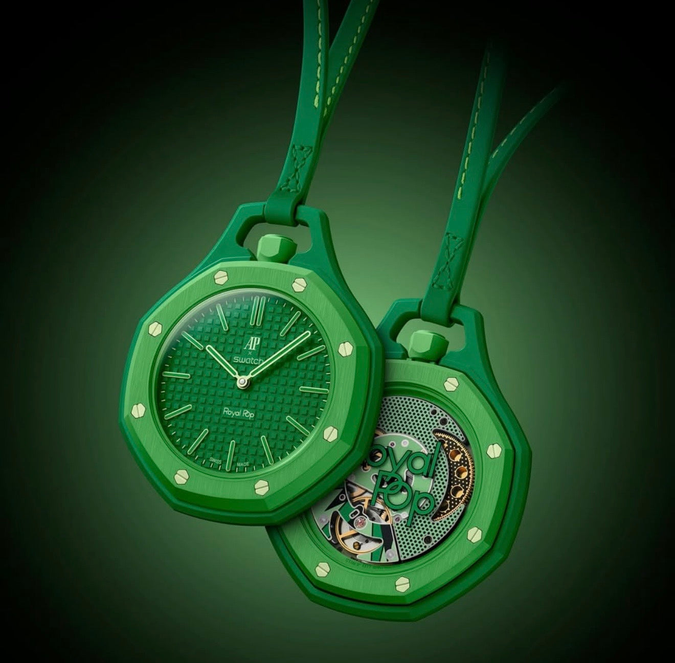 Audemars Piguet x Swatch Royal Pop Green Eight