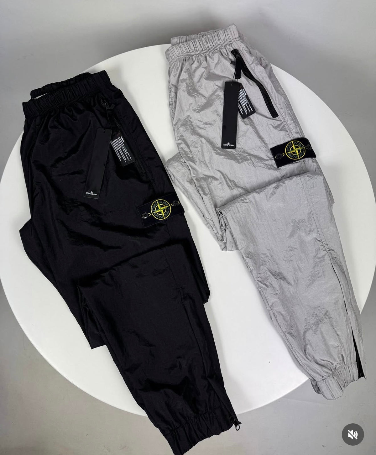 2x1: Pantalone Acetato Tuta Stone Island