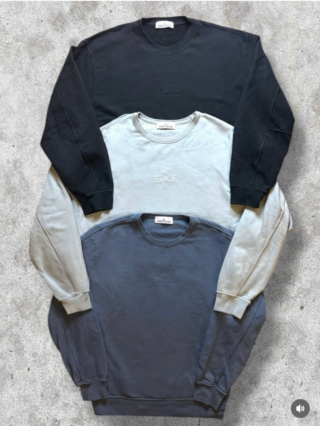 2x1: Swaetshirt Cotone Stone Island