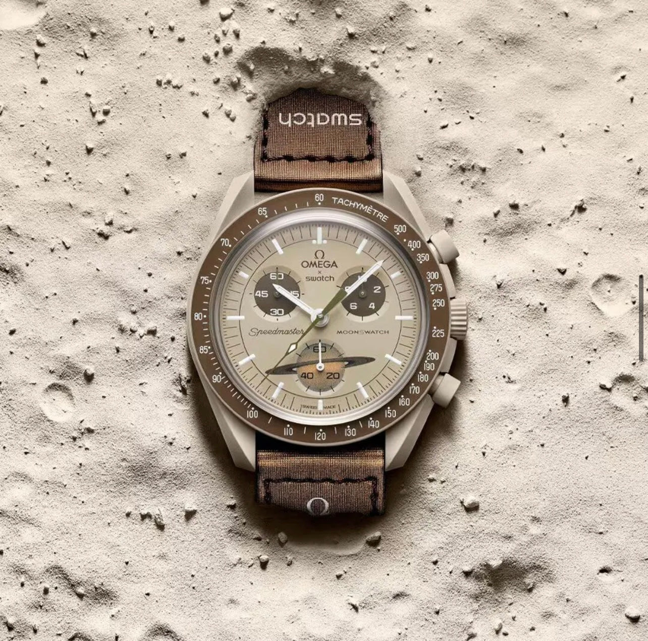 Swatch X Omega Mission To Saturn