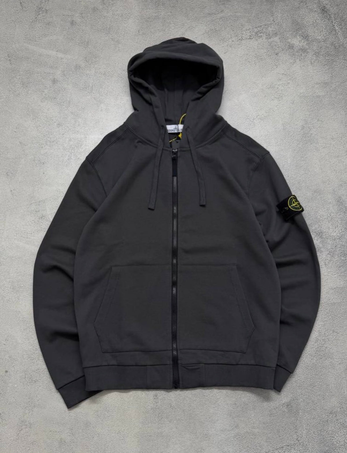 2x1 : Felpa Zip Stone Island Cappuccio