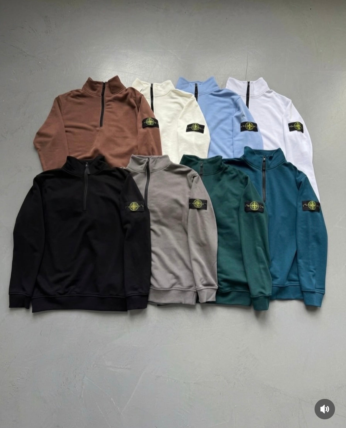 2x1 : Felpa Zip Stone Island