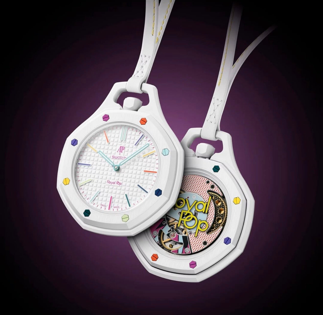 Audemars Piguet x Swatch Royal Pop Huit Blanc