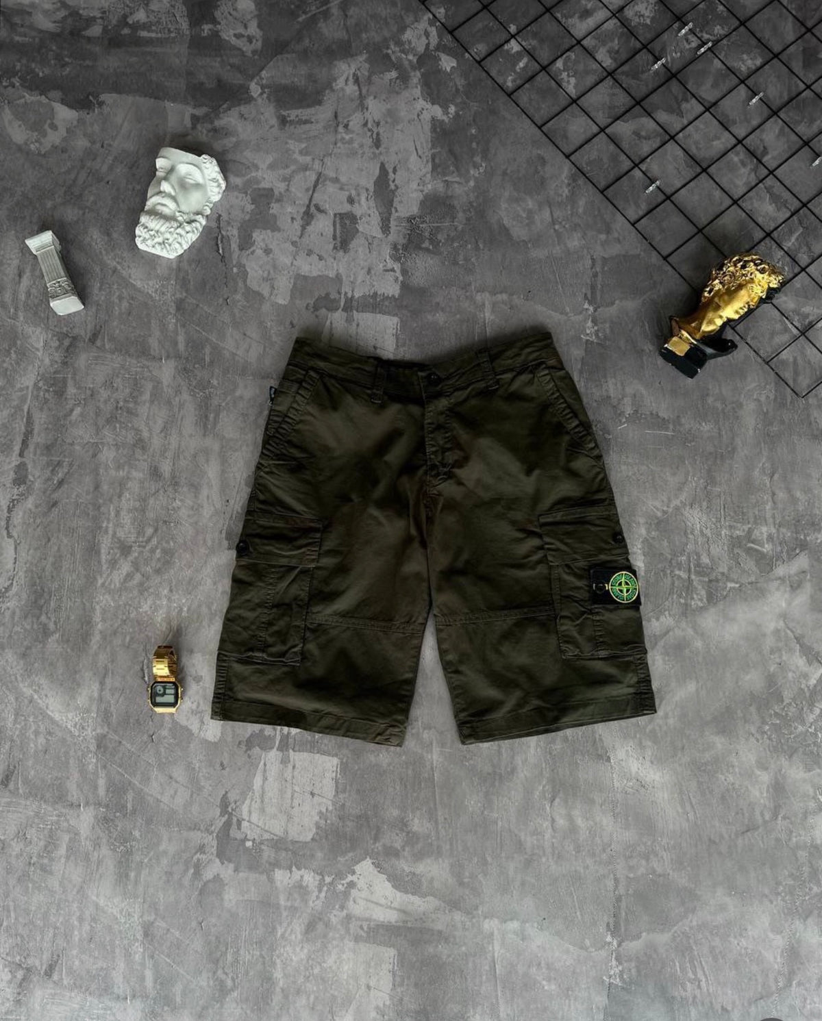 2x1: Short Cargo Stone Island